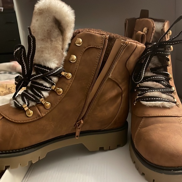 ⭐️SOLD ⭐️Cognac boots - Picture 4 of 5